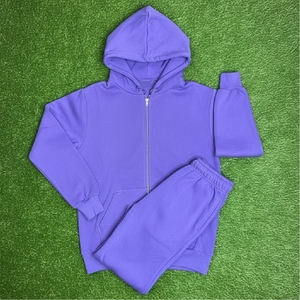 Service OEM – Survêtement décontracté à capuche pour homme, en polyester/coton doux, durable, séchage rapide, respirant, écologique - Product Image 1