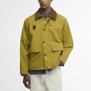 Spring and Autumn Men's Loose Washed 100% Cotto pocket Lapel Single Button Workwear Style Jacket Coat - Product Image 4