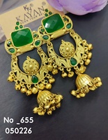 Boucles d'oreilles pendantes géométriques tendance en alliage de cuivre plaqué or, serties de perles d'imitation et de pierres multicolores, vente en gros