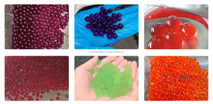 SUS304 Automatic Bursting Boba <b>Pearls</b> Juice Balls Making Machine Price Fruit Juice <b>Popping</b> Boba Depositor Machine - Product Image 4