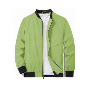 Nouvelles Expéditions Rapides Blousons Bomber d'Hiver pour Hommes Style Business, Blousons Bomber Épaissis Doublés Polaire Personnalisables - Product Image 2