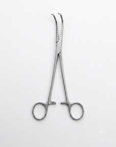 Pinces périphériques vasculaires angulaires DeBakey professionnelles en acier inoxydable personnalisées OEM, 22 cm, 25,5 cm, instruments chirurgicaux CE - Product Image 4