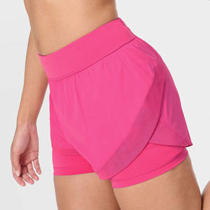 Shorts Deportivos de Cintura Media para Mujer, con Logotipo Personalizado, Transpirables, de Secado Rápido, para Gimnasio, Yoga y Entrenamiento, Corte Regular - Product Image 6