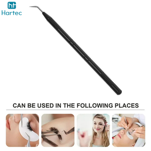 อุปกรณ์ยกขนตาปลายแหลมเหล็ก สีดำ สำหรับต่อขนตาและยกขนตา - Product Image 2