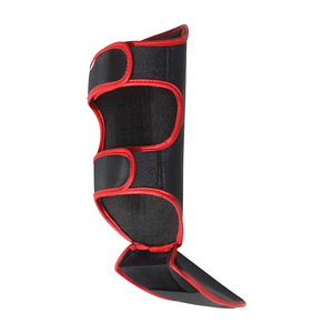 Espinilleras de Boxeo Personalizadas con Logotipo, Material de Cuero, Profesionales, Ligeras, Ecológicas, Duraderas, Cómodas, con Cierre de Velcro - Product Image 4
