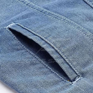 Men Jeans <b>Jacket</b> Front Long Sleeve Casual Streetwear Washed 100% Cotton Eco-Friendly Quick Dry Breathable <b>Lightweight</b> High - Product Image 4
