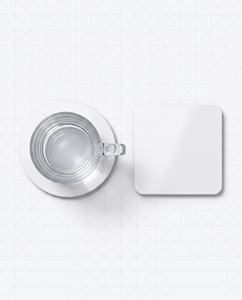 Sous-verre en acrylique et mélamine personnalisé avec logo, style original, prix d'usine, pour une visibilité accrue de la marque et une promotion fonctionnelle - Product Image 4