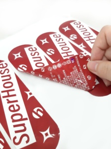 Spot <b>Varnish</b> Sticker for Trademark Sticker - Product Image 5