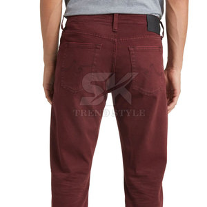 Pantalones Vaqueros para Hombre de Estilo Moderno para Uso en Exteriores, Pantalones Vaqueros de Color Sólido de la Mejor Calidad a Precio Económico - Product Image 4