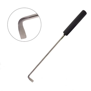 High Precision Horse Dental Pick Stainless Steel Equine Veterinary <b>Tool</b> for <b>Teeth</b> <b>Cleaning</b> and Oral Hygiene Care - Product Image 2
