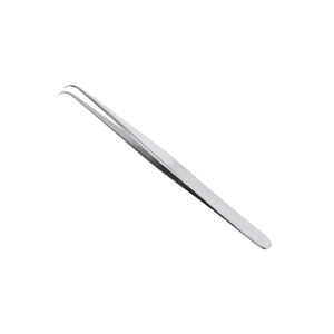 Pinces à micro-suture VISE de qualité supérieure, pointe courbée, acier inoxydable, instrument de précision pour chirurgie plastique, certifié CE, Java Surgical - Product Image 3
