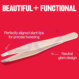 แหนบคิ้วปลายเฉียงสแตนเลส น้ำหนักเบา ทนทาน บริการ OEM ODM ผู้ผลิตที่ดีที่สุด คุณภาพคลาสสิก ผลิตภัณฑ์ที่เป็นเอกลักษณ์ - Product Image 3