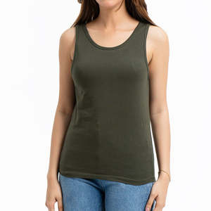 Camiseta sin mangas de verano para mujer, nueva, con estampado y diseño moderno, de manga corta, informal, talla grande, tejido transpirable - Product Image 1