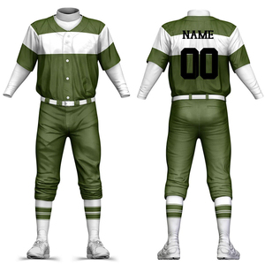 Personnalisez votre propre design, uniforme de baseball et de softball respirant par sublimation, maillot de baseball d'équipe, chemises et pantalons de baseball pour adultes - Product Image 1