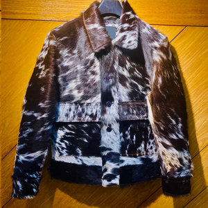 Chaqueta de cuero vacuno de primera calidad con diseño de logotipo personalizado, chaqueta de cuero vacuno para hombre en venta. - Product Image 5