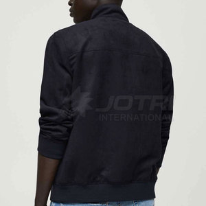 <b>Suede</b> <b>Leather</b> <b>Jackets</b> Premium Soft Outerwear Classic Zip Front Design Comfortable Fit Winter Breathable Eco-Friendly Casual - Product Image 2