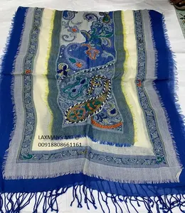 Шерстяные дизайнерские модальные шарфы шали палантины модные зимние шарфы шерстяные зимние шарфы Модные женские шарфы из Индии