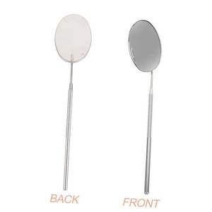 Miroir de Maquillage Lumineux Réfléchissant Glam Corner avec Grossissement 3X, Design Pliable, Inspiration Mode, Décoration Murale Beauté - Product Image 4