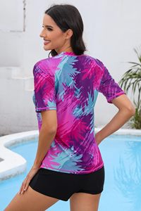 Hot Sale Full Sublimated Rash Guard <b>for</b> <b>Women</b> Quick-dry 2 Piece Swimsuit Bathing Suit Swimwear Swimsuit - Product Image 5