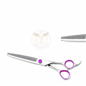 Tijeras de Peluquería Canina y para Mascotas de Alta Calidad, Portátiles, de Lujo, Simples, Multifuncionales, de Acero Inoxidable - Product Image 4