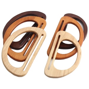Asa Redonda de Madera Natural de Primera Calidad para Bolsos, Accesorios para Bolsos de Ganchillo DIY - Product Image 4