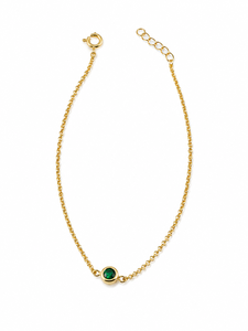 Cadena de tenis de plata de ley 925 chapada en oro de 18 quilates con cuarzo hecho a mano, estilo cubano, para mujer, ideal para amantes de la joyería fina vintage y fiestas clásicas. - Product Image 3