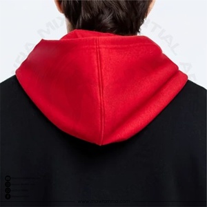 เสื้อฮู้ดโอเวอร์ไซส์ผ้าฟลีซผ้าฝ้ายคอตตอนเป็นมิตรกับสิ่งแวดล้อมมีฮู้ดผ้าไหมทนแรงกระแทกสูงสำหรับฤดูหนาว - Product Image 4