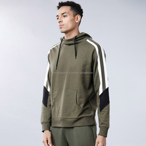 Nardon Apparel Custom Streetwear Unisex Oversized 100% Cotton Silk <b>Plain</b> Solid <b>Colour</b> Hoodie For Men - Product Image 1