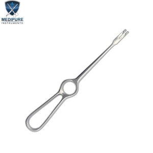 Rastrillo Retractor Volkmann de Acero Inoxidable Alemán, Afilado, de Dos Puntas, para Exposición en Campo Quirúrgico, Instrumentos Quirúrgicos - Product Image 1