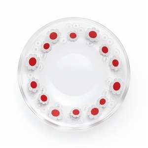 Plato Retro Aderia 120, Plato de Vidrio de 120 mm de Diámetro, 15 Diseños, Hecho en Japón, Estilo Retro Showa, Platillo de Vidrio Kawaii - Product Image 2
