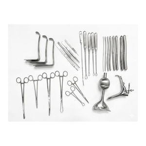 Juego de Instrumentos Quirúrgicos de Ginecología de Acero Inoxidable con Espéculo, Pinzas y Retractores para Entrenamiento Médico - Product Image 5