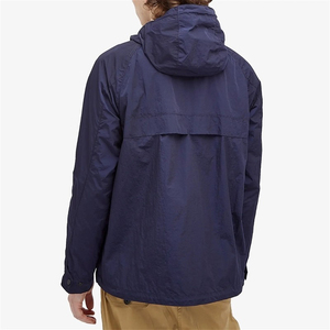 2025 High Quality Nylon Crinkle Windproof Jacket Factory Custom Logo Plus Size Color <b>Block</b> Windbreaker Jacket Solid Color - Product Image 5