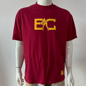 Camiseta Vintage Extra Grande de 180 g/m², 100 % Algodón Transpirable, con Serigrafía, Estilo Urbano para Hombre, Cuello en V Personalizado - Product Image 3
