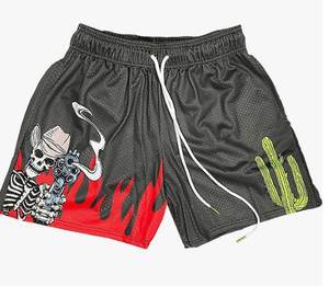 <b>Men</b> s Graphic Print Board Shorts Quick Dry Drawstring Casual Summer Athletic Shorts for <b>Men</b> Mid Waist Short Length Side Pockets - Product Image 2