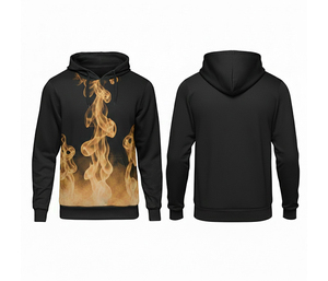 Sweat-shirt de sport personnalisé pour homme avec impression intégrale du logo sur le devant, fabricant de sweat-shirts athlétiques haut de gamme - Product Image 4