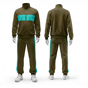 Survêtement en polyester avec logo personnalisé, vêtements de sport à marque privée pour les marques d'activewear et les importateurs mondiaux - Product Image 2
