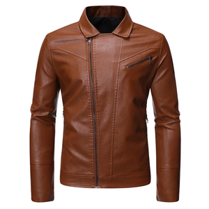 Veste en cuir PU brillant, design élégant, sur mesure, de qualité supérieure, pour homme. - Product Image 6