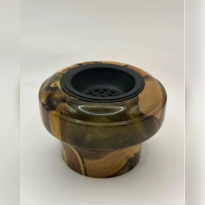 BRÛLEUR D'ENCENS ARTWORK MAESTRO Traditionnel Fait Main Écologique en Bois de Mangue et Résine avec Aromathérapie pour Désodorisant d'Air Aromatique - Product Image 1