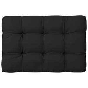 Juego de 7 Cojines Negros para Muebles de Patio, 100% Poliéster - Product Image 4