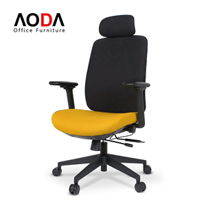 Chaise de <span class=keywords><strong>bureau</strong></span> de haute qualité Foshan avec roulettes silencieuses, Silla Ergonomica, Cadeira Escritorio, Sillas De Escritorio, Chaise pour personnel - Product Image 1