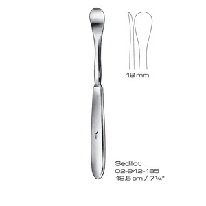 Pinzas Quirúrgicas Secdilliot para Cortar Huesos, Instrumento Quirúrgico de 18.5 cm y 18 mm, Manual, Cirugía General, Clase I, Reutilizables, Hospitalarias - Product Image 1