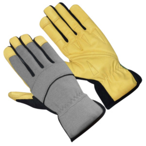 Guantes de Seguridad de Cuero de Cabra de Alto Rendimiento, Resistentes a Impactos y al Calor, para Trabajo Mecánico, Guantes de Protección Personal - Product Image 3