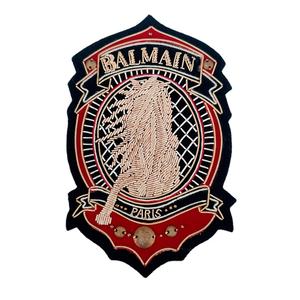 La mejor marca de insignias para coser de 14 cms de largo bordadas a mano con pezuña de caballo a la venta, tamaños y colores personalizados disponibles - Product Image 1