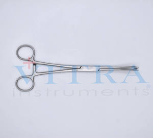Pinzas de tejido Duval de alta calidad de 20 cm de ancho - Pinzas de agarre pulmonar de acero inoxidable - Pinzas intestinales de mandíbula triangular ancha - Product Image 1
