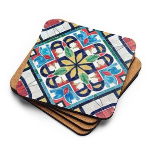 Posavasos de MDF con Estampado, Acabado Elegante, Recubiertos de Esmalte, Resistentes al Calor, Protectores de Mesa para el Hogar, Cocina, Comedor, Café - Product Image 4