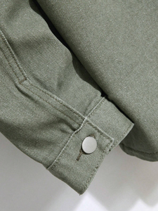 <b>Custom</b> <b>Denim</b> <b>Jackets</b> for Men With Full Customization <b>Custom</b> Style Men's Jeans <b>Jacket</b> for Outdoor Wear - Product Image 3