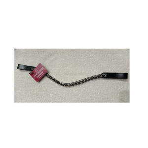 Bracelet cheval en cuir de haute qualité, décoratif, en cristal scintillant - Product Image 1