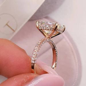 Silver Round Cluster <b>Ring</b> with Multiple Layers of Sparkling Stones Unique Statement Jewelry for Men Women Fashion Wear - Product Image 3