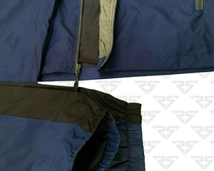 Windbreaker Stacked Pants and Sweat Shirts Nylon Tracksuit Men Zip up Polyester Two Piece Wind Break Track Suit for Men's - Product Image 3