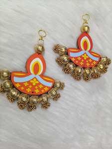 MDF wood diya hanging - Product Image 3